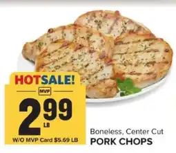 Food Lion Pork Chops offer
