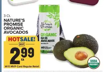 Food Lion Nature's Promise Organic Avocados offer