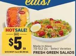 Food Lion Fresh Green Salads offer