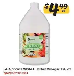 Winn Dixie SE Grocers White Distilled Vinegar offer