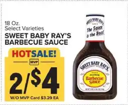 Food Lion Sweet Baby Ray's Barbecue Sauce offer