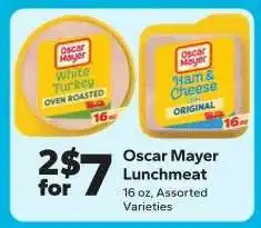 Save a Lot Oscar Mayer Lunchmeat offer