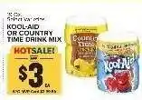 Food Lion Kool-Aid or Country Time Drink Mix offer