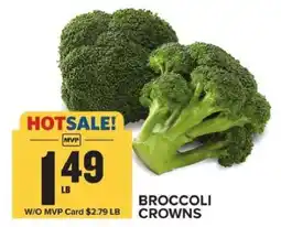 Food Lion Broccoli Crowns offer