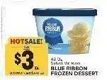 Food Lion BLUE RIBBON FROZEN DESSERT offer