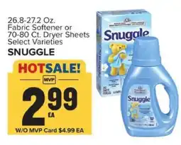 Food Lion Snuggle offer