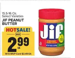 Food Lion Jif Peanut Butter offer