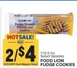 Food Lion FOOD LION FUDGE COOKIES offer