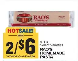 Food Lion Rao's Homemade Pasta offer