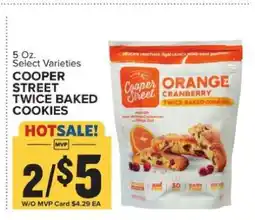 Food Lion COOPER STREET TWICE BAKED COOKIES offer