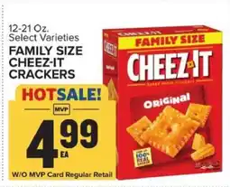 Food Lion Family Size Cheez-It Crackers offer
