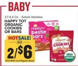 Food Lion HAPPY TOT ORGANIC COOKIES OR BARS offer