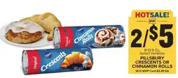 Food Lion Pillsbury Crescents or Cinnamon Rolls offer