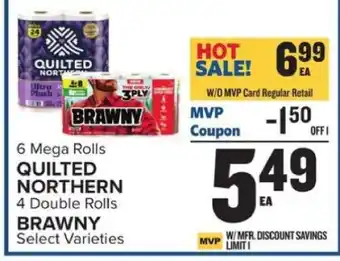 Food Lion Quilted Northern & Brawny offer