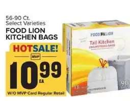 Food Lion FOOD LION KITCHEN BAGS offer