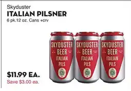 Bristol Farms Skyduster ITALIAN PILSNER offer
