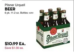 Bristol Farms Pilsner Urquell BEER offer