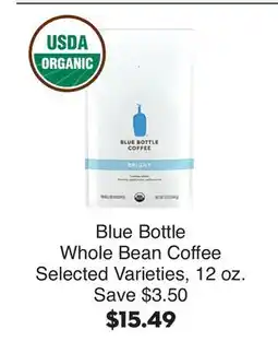 Bristol Farms Blue Bottle Whole Bean Coffee offer
