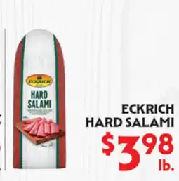 La Chiquita Food Market ECKRICH HARD SALAMI offer