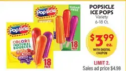 La Chiquita Food Market POPSICLE ICE POPS offer