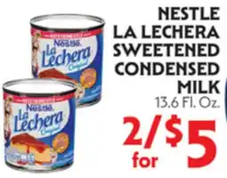 La Chiquita Food Market NESTLE LA LECHERA SWEETENED CONDENSED MILK offer