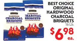 La Chiquita Food Market BEST CHOICE ORIGINAL HARDWOOD CHARCOAL BRIQUETS offer