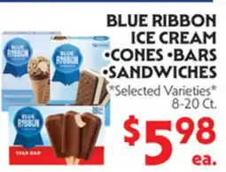 La Chiquita Food Market BLUE RIBBON ICE CREAM CONES • BARS • SANDWICHES offer