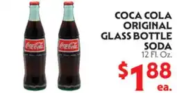 La Chiquita Food Market COCA COLA ORIGINAL GLASS BOTTLE SODA offer