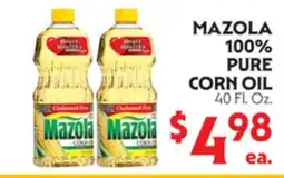 La Chiquita Food Market MAZOLA 100% PURE CORN OIL offer