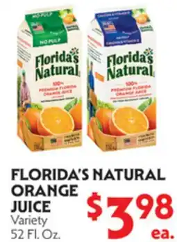 La Chiquita Food Market FLORIDA'S NATURAL ORANGE JUICE offer