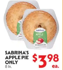 La Chiquita Food Market SABRINA'S APPLE PIE ONLY offer