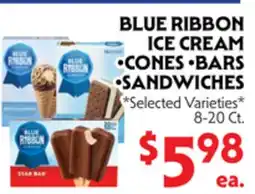 La Chiquita Food Market BLUE RIBBON ICE CREAM CONES BARS SANDWICHES offer