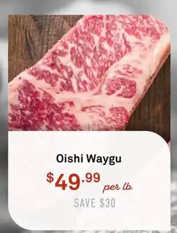 Standard Market Oishi Waygu offer