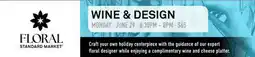 Standard Market WINE & DESIGN offer