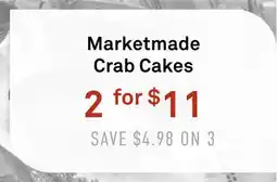 Standard Market Marketmade Crab Cakes offer