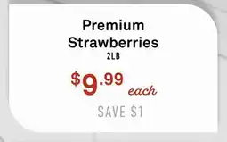 Standard Market Premium Strawberries offer