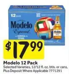 Stop&Shop Modelo 12 Pack offer