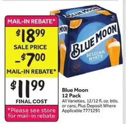 Stop&Shop Blue Moon 12 Pack offer