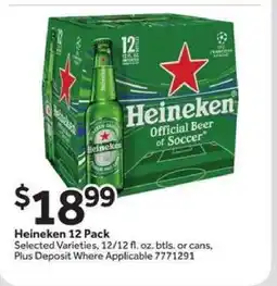 Stop&Shop Heineken 12 Pack offer