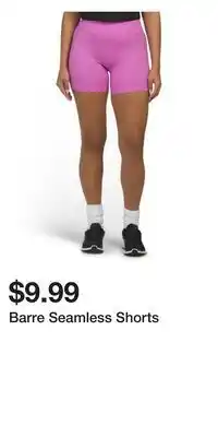 TJ Maxx Barre Seamless Shorts offer