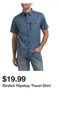 TJ Maxx Stretch Ripstop Travel Shirt offer