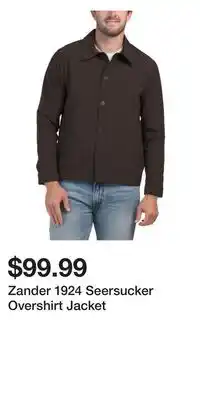 TJ Maxx Zander 1924 Seersucker Overshirt Jacket offer
