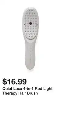 TJ Maxx Quiet Luxe 4-in-1 Red Light Therapy Hair Brush offer