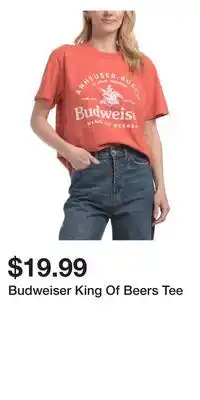 TJ Maxx Budweiser King Of Beers Tee offer