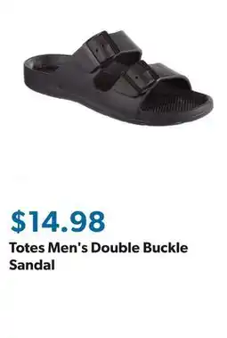 Sam's Club Totes Men's Double Buckle Sandal offer