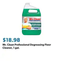 Sam's Club Mr. Clean Professional Degreasing Floor Cleaner, 1 gal offer
