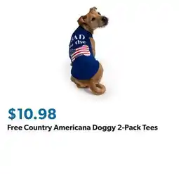 Sam's Club Free Country Americana Doggy 2-Pack Tees offer