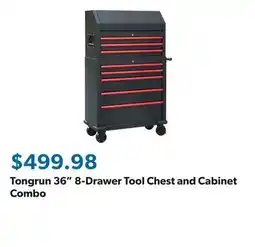Sam's Club Tongrun 36 8-Drawer Tool Chest and Cabinet Combo offer