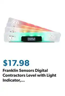 Sam's Club Franklin Sensors Digital Contractors Level with Light Indicator, Turns Green When Level offer