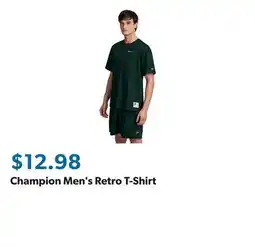 Sam's Club Champion Men's Retro T-Shirt offer